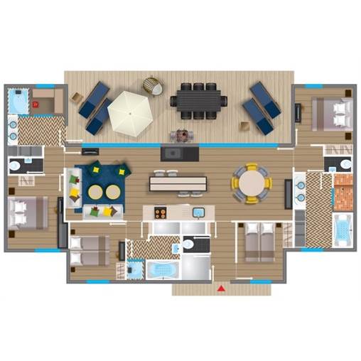 Exclusive cottage TF972 at Les Trois Forêts